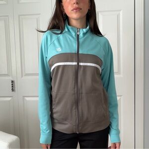 vintage nike track zip up